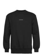 Distressed Crew Logo Designers Sweatshirts & Hoodies Sweatshirts Black...