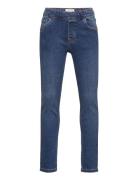 Trousers Denim Sture Straight Bottoms Jeans Skinny Jeans Blue Lindex
