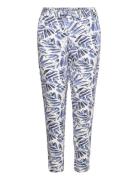 Sc-Dafne Bottoms Trousers Slim Fit Trousers Blue Soyaconcept