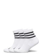 3S C Spw Mid 3P Sport Socks Regular Socks White Adidas Performance