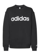 W Lin Ft Swt Sport Sweatshirts & Hoodies Sweatshirts Black Adidas Spor...
