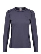 Sval Longsleeve Sport T-shirts & Tops Long-sleeved Blue Kari Traa