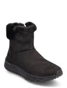 Womens Escape Plan Shoes Wintershoes Black Skechers