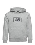 Nb Essentials Hoodie Sport Sweatshirts & Hoodies Hoodies Grey New Bala...