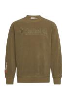 Polartec Crewn Designers Sweatshirts & Hoodies Sweatshirts Khaki Green...