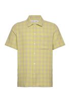 Avan Jj Shirt 14685 Designers Shirts Short-sleeved Yellow Samsøe Samsø...