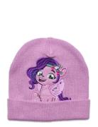 Nmfjalina Mlp Knit Hat Box Cplg Accessories Headwear Hats Beanie Purpl...