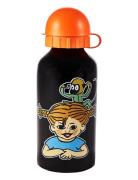 Pippi Water Bottle Home Meal Time Black Pippi Langstrømpe