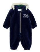 What's Cooking Faux Fur Baby Overall Outerwear Coveralls Snow-ski Cove...