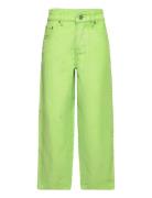 Aiden Bottoms Jeans Wide Jeans Green Molo