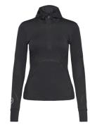 Asmc Tpa Ls Sport Sweatshirts & Hoodies Fleeces & Midlayers Black Adid...