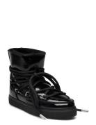 Full Leather Naplack Shoes Wintershoes Black Inuikii