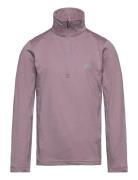 J Hea 1/2 Zip Sport Sweatshirts & Hoodies Sweatshirts Purple Adidas Pe...