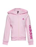 G Lin Fz Hd Sport Sweatshirts & Hoodies Hoodies Pink Adidas Performanc...