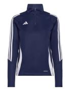 Tiro24 Trtopw Sport Sweatshirts & Hoodies Fleeces & Midlayers Navy Adi...