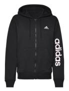 W Lin Ft Fz Hd Sport Sweatshirts & Hoodies Hoodies Black Adidas Sports...
