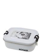 Moomin Graphic, Lunchbox In Tinplate Home Meal Time Lunch Boxes White ...