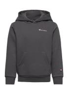 Hooded Sweatshirt Sport Sweatshirts & Hoodies Hoodies Grey Champion