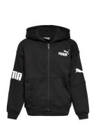 Puma Power Fz-Hoodie Tr B Sport Sweatshirts & Hoodies Hoodies Black PU...