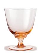 Flow Glas På Fod 35 Cl Champagne Home Tableware Glass Wine Glass White...