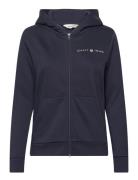 Reg Printed Graphic Zip Hood Tops Sweatshirts & Hoodies Hoodies Navy G...