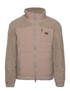 Sherpa Workwear Hybrid Jacket Tops Sweatshirts & Hoodies Fleeces & Mid...