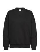 Lux Midlayer Sport Sweatshirts & Hoodies Sweatshirts Black Reebok Perf...
