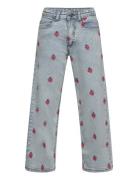 Tnjuana Wide Jeans Bottoms Jeans Wide Jeans Blue The New