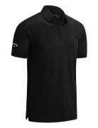 Swingtech Solid Polo Sport Polos Short-sleeved Black Callaway