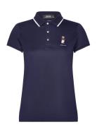 Tailored Fit Polo Bear Polo Shirt Sport T-shirts & Tops Polos Navy Ral...