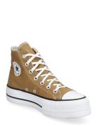 Chuck Taylor All Star Lift Sport Sneakers High-top Sneakers Brown Conv...