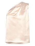 Elle Tank Tops Blouses Sleeveless Beige Ahlvar Gallery