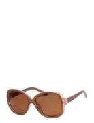 Parker Over D Retro Sunglasses Light Brown Accessories Sunglasses D-fr...