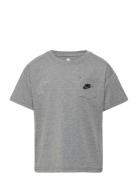 B Nsw Relaxed Pocket Tee Sport T-Kortærmet Skjorte Grey Nike
