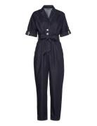 Tuta Bottoms Jumpsuits Blue Emporio Armani