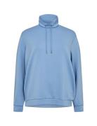 Wa-Sabina 1 Tops Sweatshirts & Hoodies Sweatshirts Blue Wasabiconcept