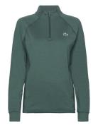 Sweatshirts Sport Sweatshirts & Hoodies Sweatshirts Green Lacoste