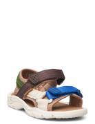 Bisgaard Nico Shoes Summer Shoes Sandals Multi/patterned Bisgaard