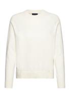 Freya Cotton/Cashmere Sweater Tops Knitwear Jumpers White Lexington Cl...
