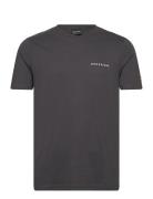 Embroidered T-Shirt Tops T-Kortærmet Skjorte Grey Lyle & Scott