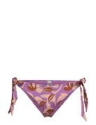 Zoey Swimwear Bikinis Bikini Bottoms Side-tie Bikinis Purple Love Stor...