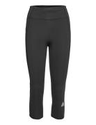 Own The Run 3/4 Running Leggings Sport Running-training Tights Black A...