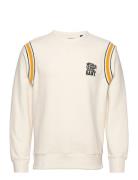 D2. Tiger Badge C-Neck Sweat Tops Sweatshirts & Hoodies Sweatshirts Cr...