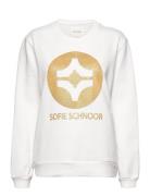Sweatshirt Tops Sweatshirts & Hoodies Sweatshirts White Sofie Schnoor
