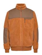 Kayson Teddy Rib Zip Jacket Tops Sweatshirts & Hoodies Fleeces & Midla...