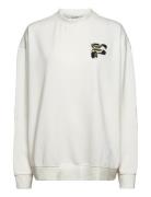 Cosenza Sweat Shirt Sport Sweatshirts & Hoodies Sweatshirts White FILA