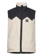 Pile Fleece Vest Sport Sweatshirts & Hoodies Fleeces & Midlayers Beige...