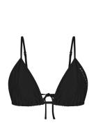 Tiwa Bikini Top Swimwear Bikinis Bikini Tops Triangle Bikinitops Black...