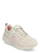 Womens D'lux Walker 2.0 Low-top Sneakers Cream Skechers