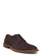 2490 Shoes Business Laced Shoes Brown TGA By Ahler